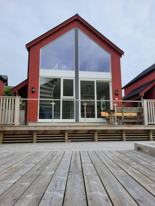 Nydelig Rorbusuite i Ballstad, Lofoten Eksteriør bilde