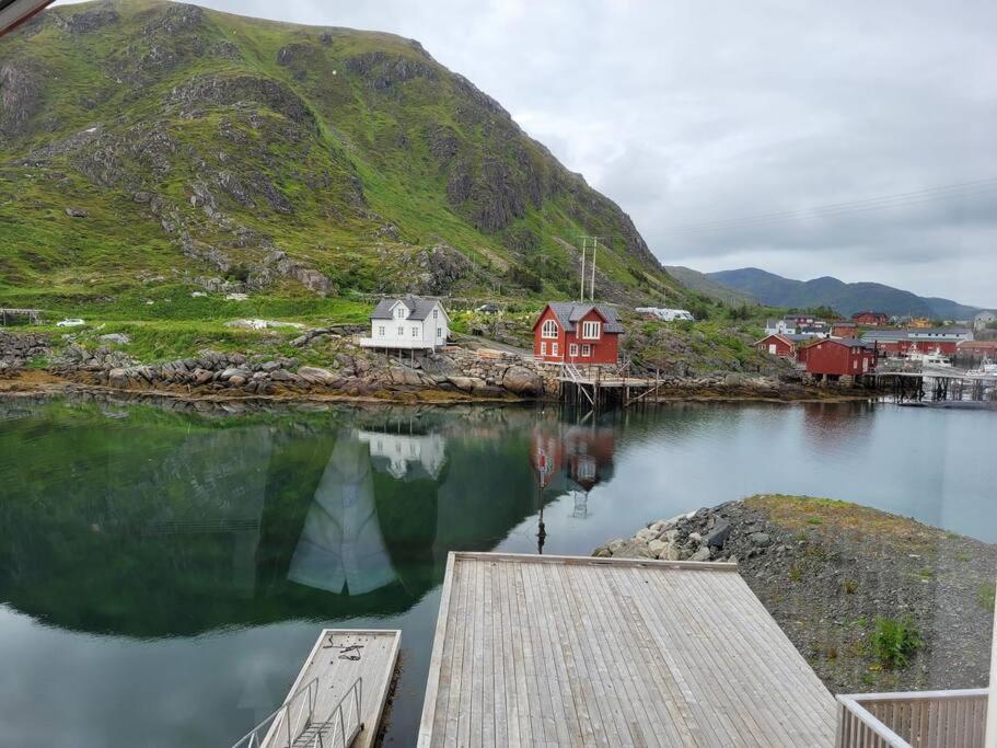 Nydelig Rorbusuite i Ballstad, Lofoten Eksteriør bilde