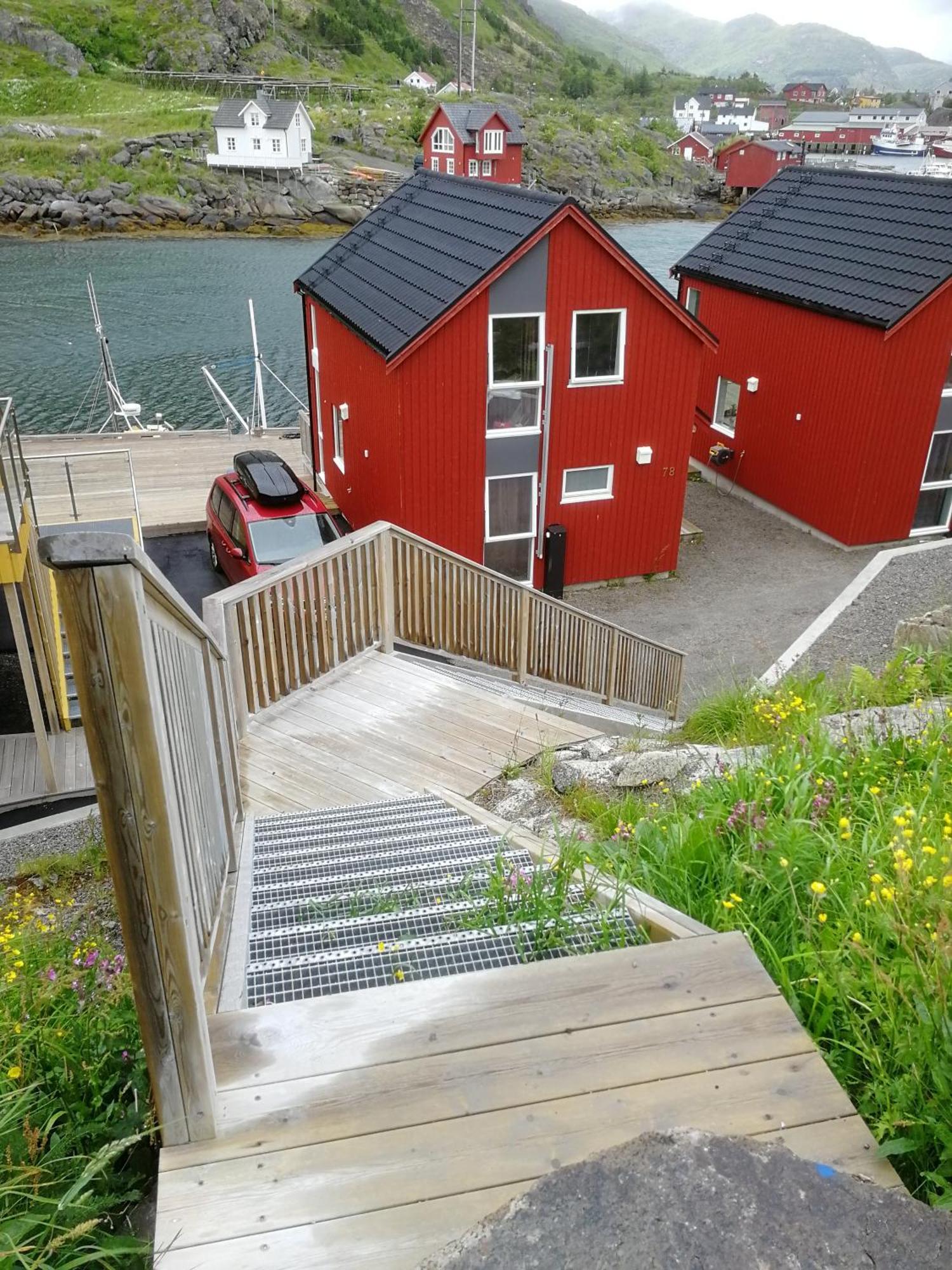 Nydelig Rorbusuite i Ballstad, Lofoten Eksteriør bilde